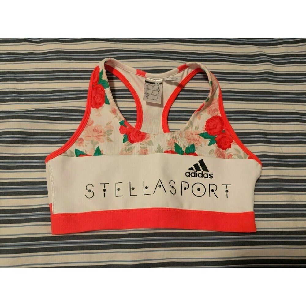 Rose and Star Print Stellasport Bra
